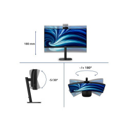 PHILIPS 34B2U3600CH/00 34p UWQHD VA 120Hz 21:9 HDMI 2.0 DP 1.4 USB-C redeal.fr
