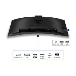 PHILIPS 34B2U3600CH/00 34p UWQHD VA 120Hz 21:9 HDMI 2.0 DP 1.4 USB-C redeal.fr