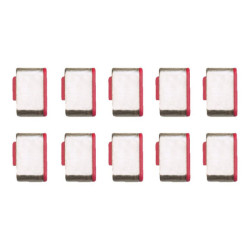 LINDY USB Type C Port Blockers Pack of 10 Red