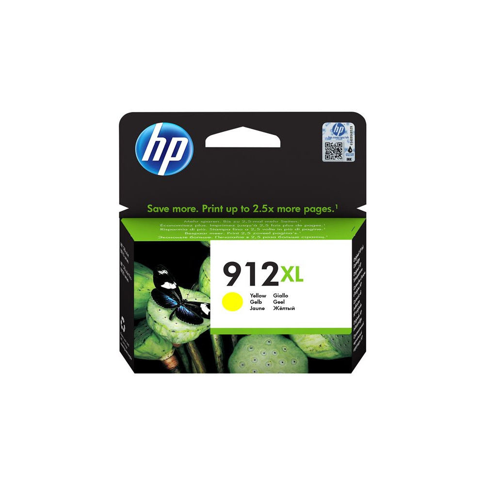 HP 912XL High Yield Yellow Ink