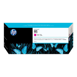 HP 91 original Ink cartridge C9468A magenta standard capacity 775ml 1-pack with Vivera Ink cartridge