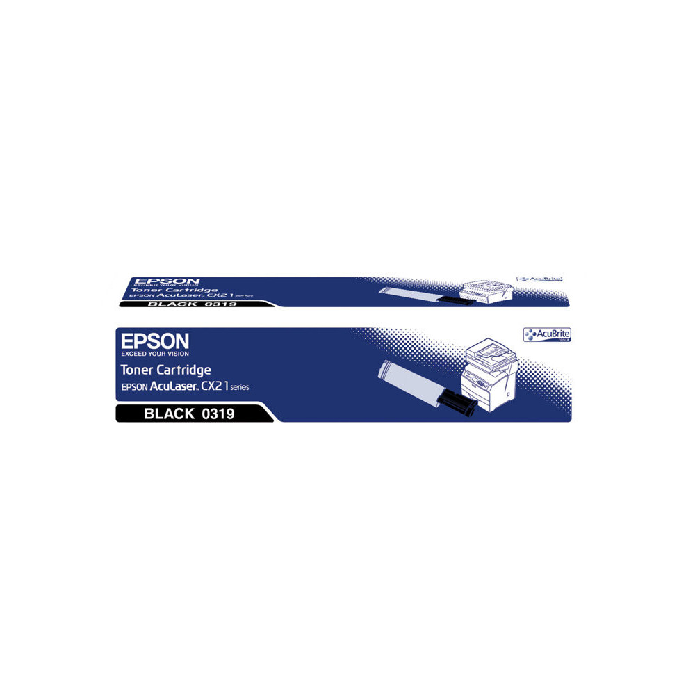 EPSON ACULASER CX21N, CX21NF cartouche de toner noir capacité standard 4.500 pages pack de 1
