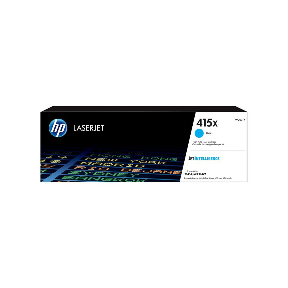 HP 415X Cyan LaserJet Toner Cartridge