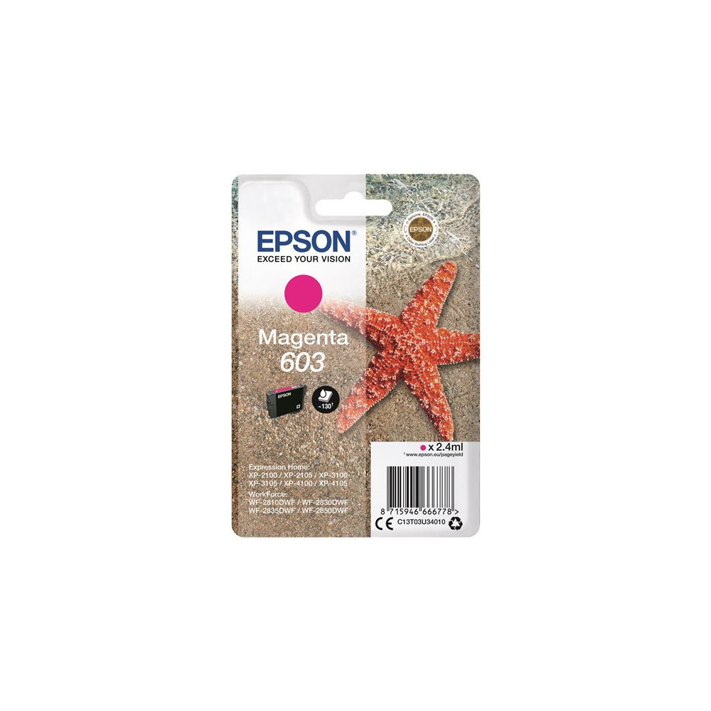 EPSON 1LB Singlepack Magenta 603 Ink
