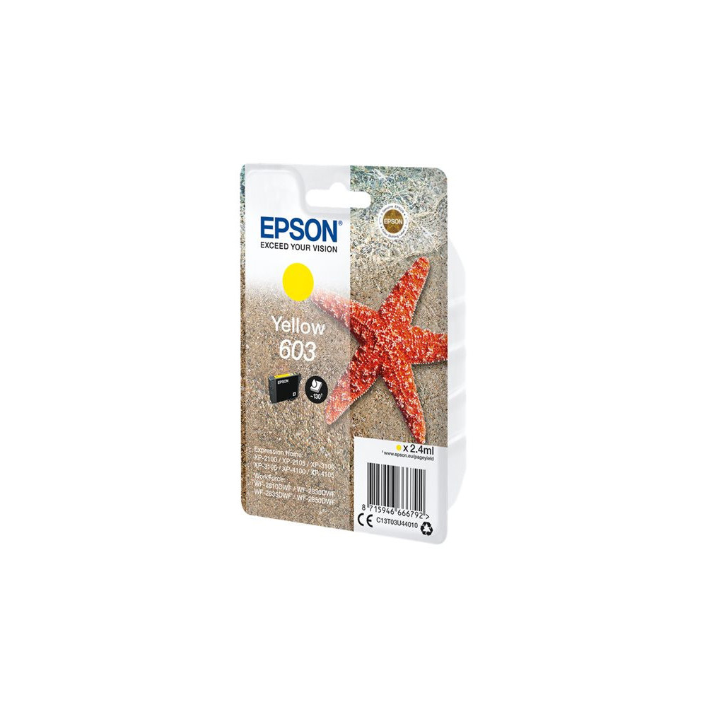 EPSON 1LB Singlepack Yellow 603 Ink w/s
