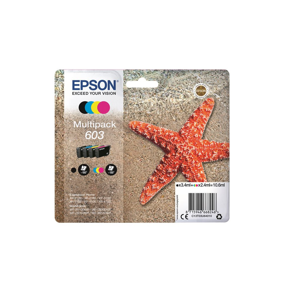 EPSON 1LB Multipack 4-colours 603 Ink w/s