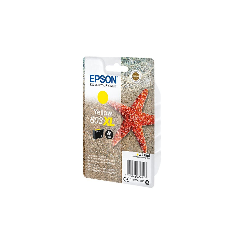 EPSON 1LB Singlepack Yellow 603XL Ink