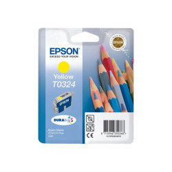 EPSON T0324 cartouche d encre jaune capacité standard 16ml 420 pages 1-pack blister sans alarme