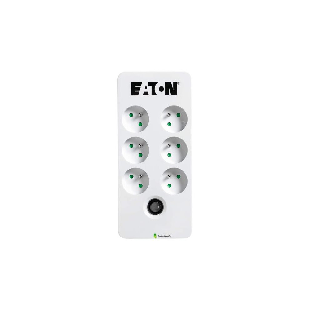 EATON Multiprises parafoudre 10A Protection Box 6 prises FR