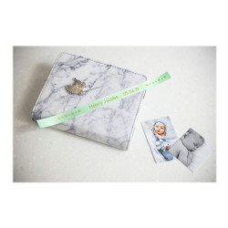 BROTHER P-Touch 12mm mint green/gold ribbon tape